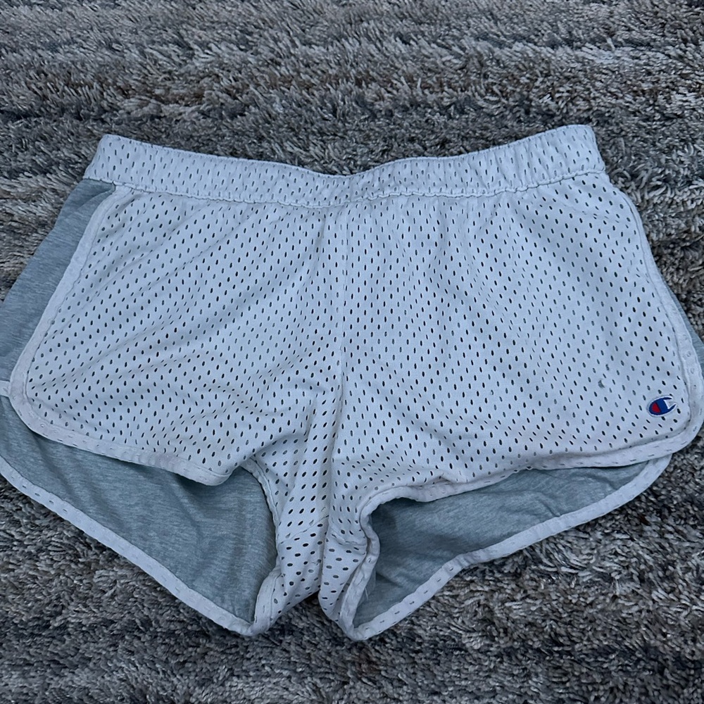 White Champion Shorts